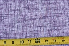 By 1/2 Yd, Lavender  Purple Quilt Cotton, B1154