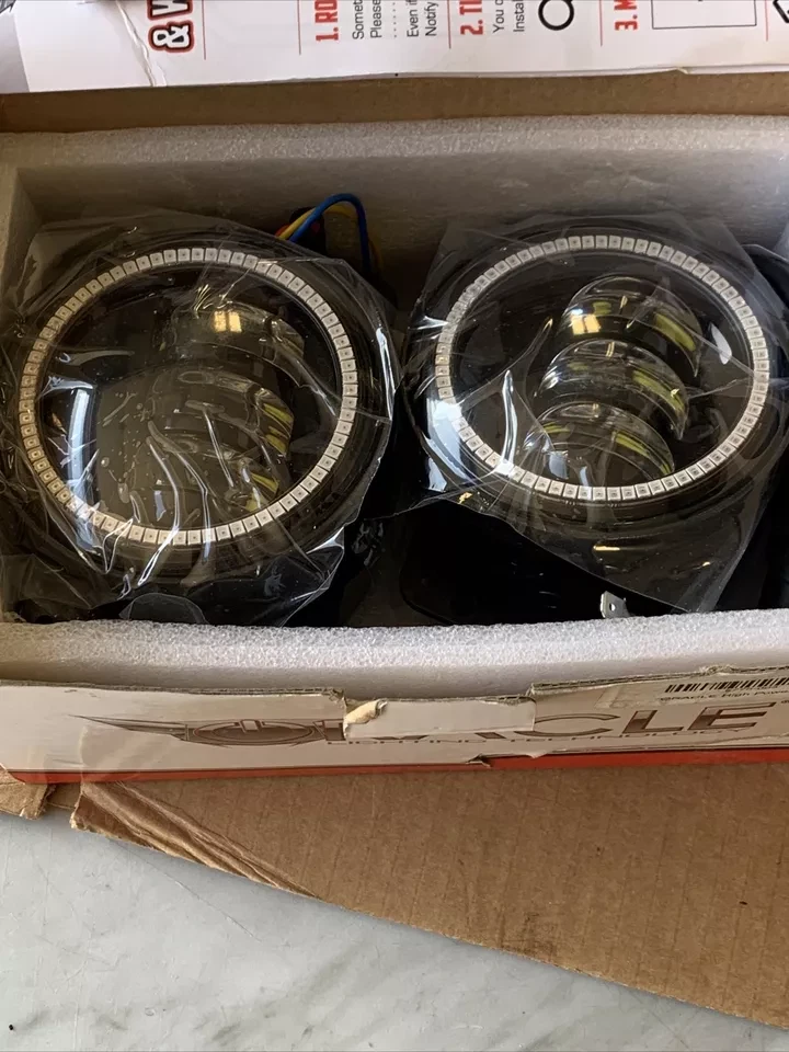 Luces antiniebla LED de alta potencia Oracle 5775-003 ROJAS para Jeep Wrangler JK 07-15 Foto 2 de 4