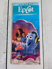 2006 Walt Disney World Guidebook Epcot Center Disney Finding Nemo Cover