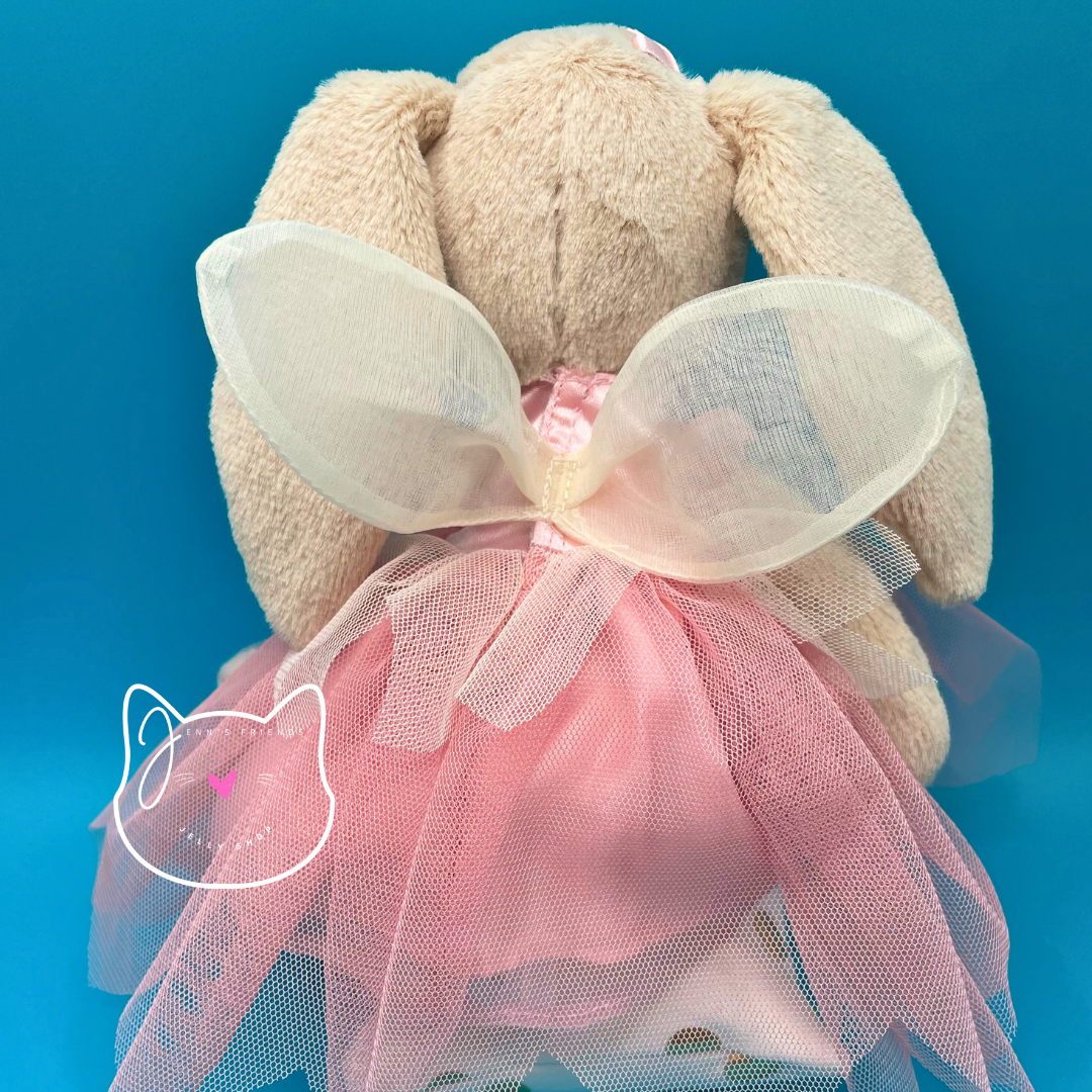 Jellycat FAIRY LOTTIE BUNNY New BNWT RARE Plush Pink Tutu