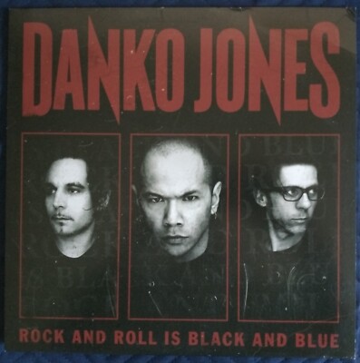 DANKO JONES Rock And Roll Is Black And Blue VG+/EX 2012 Bad Taste Europe