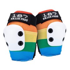 187 KILLER PADS Triple Eight -SLIM ELBOW - XL RAINBOW ESXL872