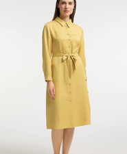 NALLY Women's Blouse Dress, Yellow, L BNWT