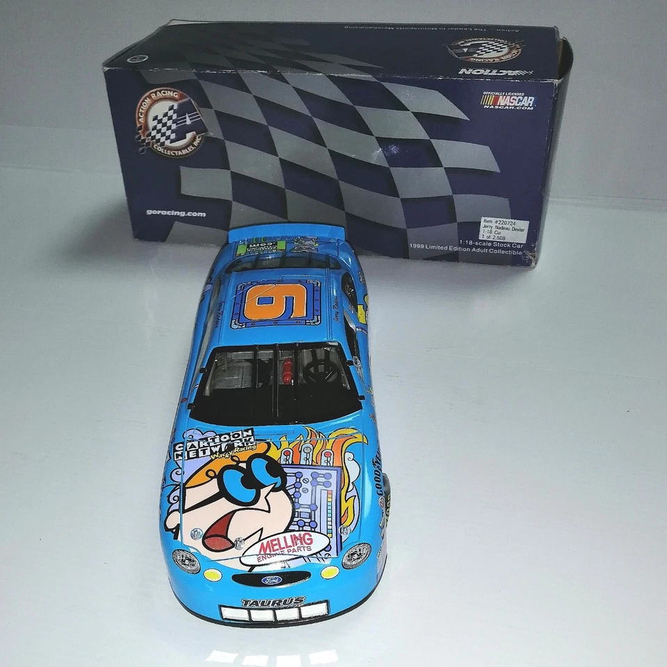 FORD JERRY NADEAU DEXTER ACTION RACING 220724 EDIZIONE LIMITATA 1999 SCALA 1/18 - Immagine 3 di 4