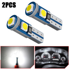 2X T5 70 73 74 tablero calibre 3SMD LED cuña bombilla lateral blanca para Honda
