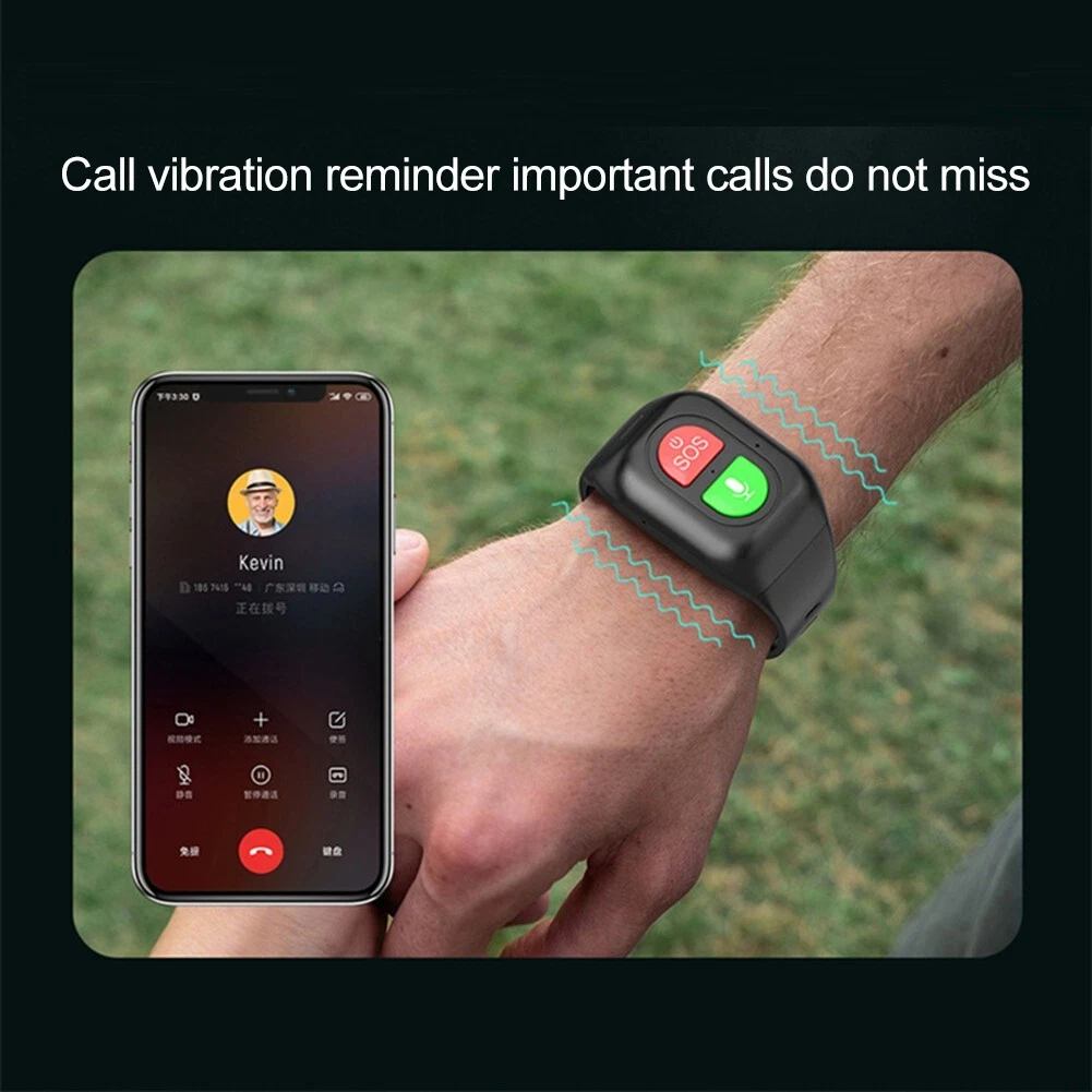 Elderly GPS Smart Watch for Fitness Tracking Alarm and Location Detection