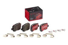 Bremsbelagsatz Hinten Trw-System für Volvo S60 II Limo S80 V60 I Kombi 06-18