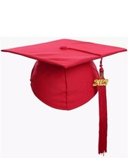 Graduation Cap with 2026 tassel, Matte Unisex...