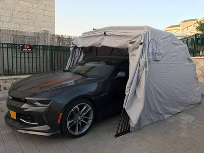 #ad Heavy Duty Retractable Carport Portable All Weather Garage for Cars amp; SUVs $1640.99