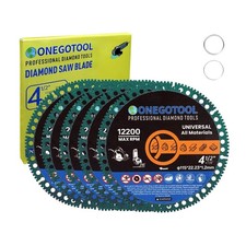4-1/2 inch Indestructible Cutting Discs for Angle Grinder 7/8" Blades Cut 5 pcs