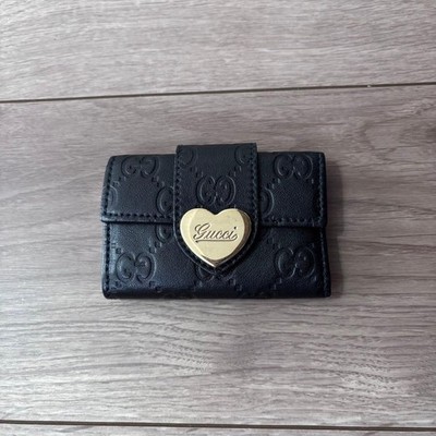 Gucci GG Metal 6 Row Key Case Heart Fashion Accessories Casual Style C040