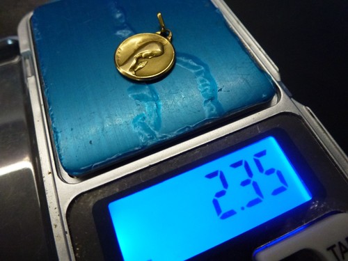 medaille de la vierge poincon