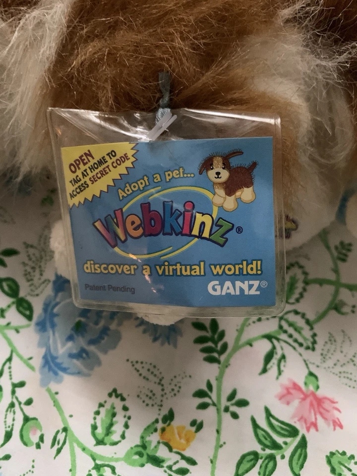 GANZ Webkinz Collie HM149 New With Sealed Code Tag Retired - Image 4 of 4