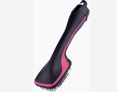 One-Step 2 In 1 Hair Dryer And Styler, Ionic Technology, Pink and black 