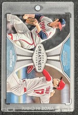 Nolan Ryan & Shohei Ohtani 2019 Topps #GR-12 Greatness Returns Insert Angels
