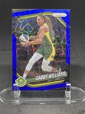 2025 Panini Prizm WNBA #77 Gabby Williams Blue Velocity Prizms Seattle Storm