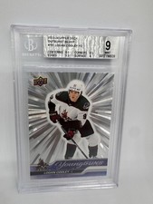 2023-24 Upper Deck Extended Young Guns Logan Cooley #701 Outburst (RC)  BGS 9