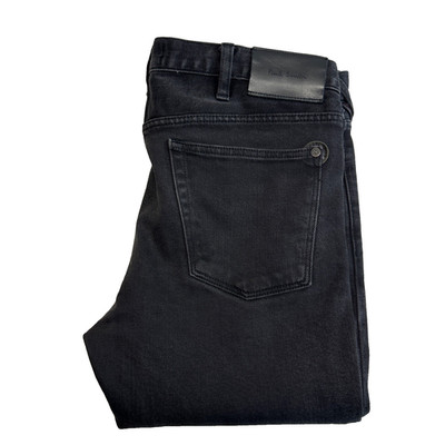 Paul Smith Jeans Herren W30 L31 (Etikett 29) Schwarz Stretch Denim Slim...