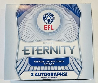 EFL Eternity Cards Panini 2026 Base, Milestone, Artistic, Team, Eclipse