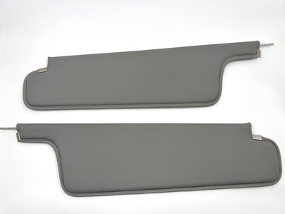 Light Gray Sunvisor Set for 1973-1978 Dodge pickup = W100/W200/W300 (4x4)
