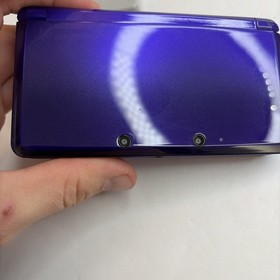 Nice! US VERSION Nintendo 3DS Handheld Console Midnight Purple System CTR-001