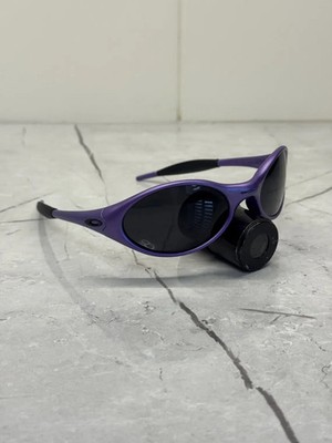 NEW Oakley Splice Sunglasses Black Chrome Bronze Black w/ Black iridium lens