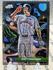 2025 Topps Chrome Cosmic #72 Matt Chapman San Francisco Giants Baseball