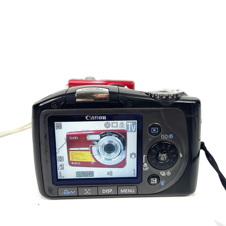 Canon PowerShot SX100 IS 8.0MP Digital Camera 10x Optical Zoom - Tested Working! - Image 4 of 4