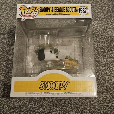 Peanuts Snoopy & Woodstock Beagle Scouts Funko Pop Figur #1587 Vinyl Deluxe
