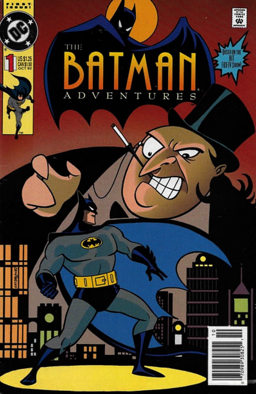 The Batman Adventures #1 Newsstand Cover (1992-1995) DC
