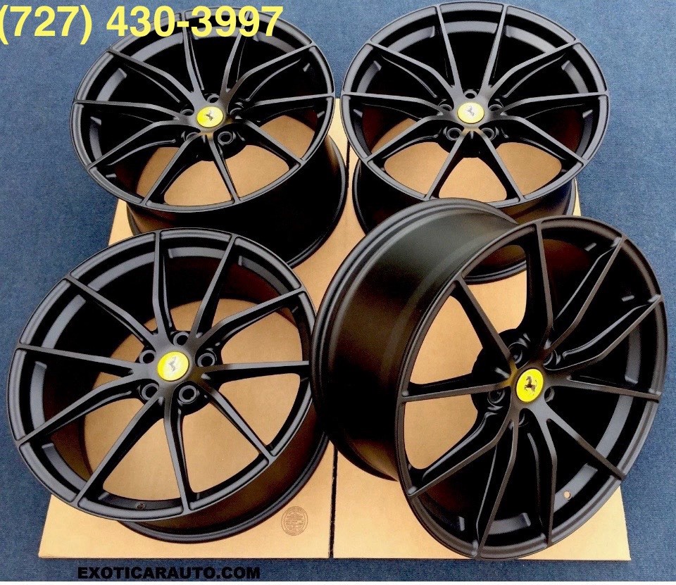 20” OEM FERRARI 812 SUPERFAST GTS F12 TDF LIGHTWEIGHT WHEELS  COMPETIZIONE RIMS