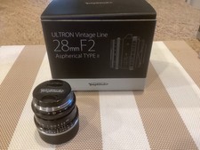 Voigtlander Ultron Vintage Line 28mm F2.0 Asph Type II Lens leica m mount