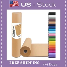 17.5" X 1200'' Brown Kraft Paper 50 Lb Basis Weight Roll Packaging Shipping New*