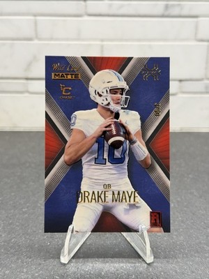 Drake Maye 2024 Wild Card Matte Chase Xplode /50 Rookie Patriots #MXP-DM