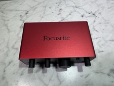 Focusrite Scarlett Solo 4th Gen USB-C Audio Interface Used Good Condition