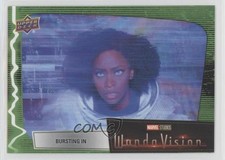 2022 Marvel Studios' WandaVision Green Vision Monica Rambeau Bursting In o1h