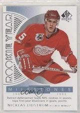2017-18 SP Authentic Rookie Year Milestones Nicklas Lidstrom #RYM-NL HOF ty9