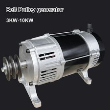 Generatore piccolo 5KW 6KW 10KW 220V / 380V 50HZ generatore a cinghia 3000RPM