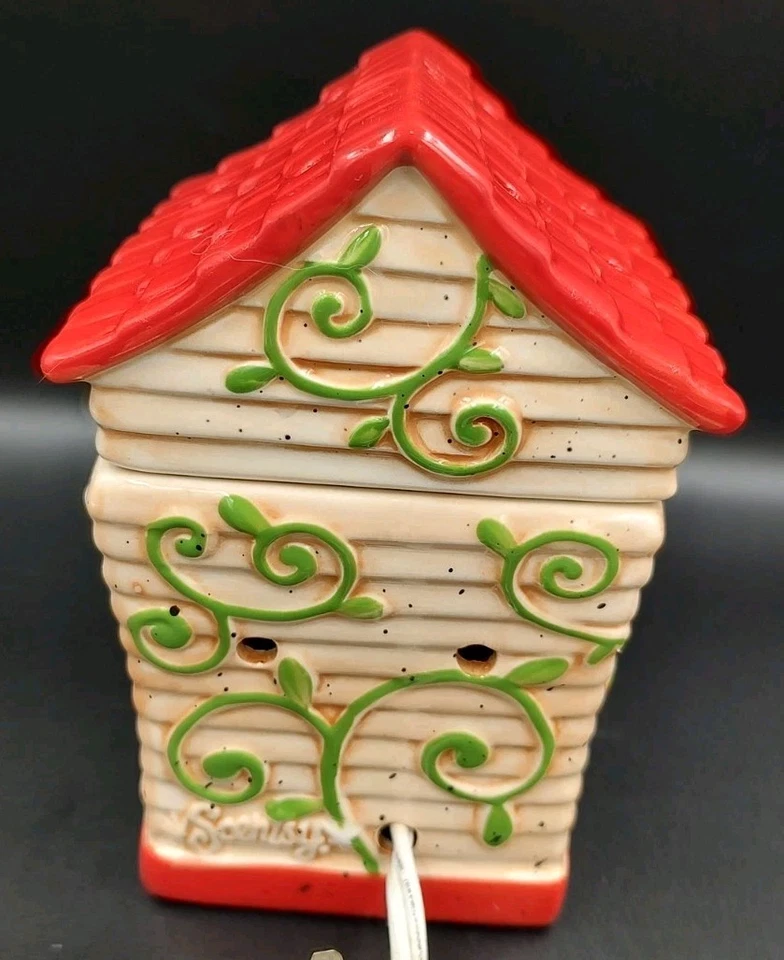 香味陶瓷鸟屋蜡加热器已停产 — 第 3/4 张图片