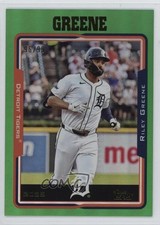 2025 Topps Archives 2005 Topps Green Foilboard /99 Riley Greene #240 02vw