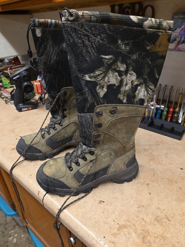 Irish Setter Mens Camo Snake Boots 8.5