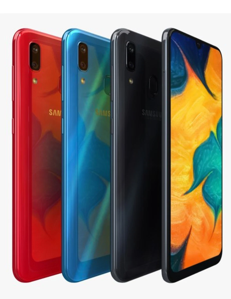 Samsung Galaxy A30 SM-A305G/DS Dual SIM 32GB ROM 4G LTE 6.4