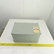 20" x 12" x 12" Heavy Duty Steel Electrical Enclosure W/ Backplate & Bolt-On Top