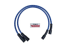 Blue Black Cloth 04-06 Harley 883 1200 Sportster Replacement Spark plug wires