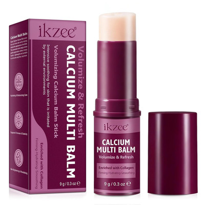 Calcium Collagen Multi Balm Stick, Mehrzweck-Feuchtigkeitsbals, Mit Kollagen Ang