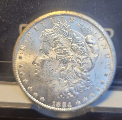 1884-CC MORGAN SILVER DOLLAR ✪ BU GEM ✪ NO RESERVE