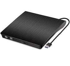 USB 3.0 External CD/DVD for PC Laptop Black 