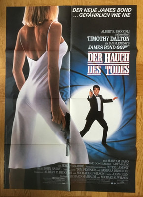 Der Hauch des Todes - James Bond 007 (Kinoplakat '87) - Timothy Dalton