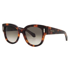 Ferragamo Brown Gradient Oval Ladies Sunglasses SF2007S 240 51 SF2007S 240 51
