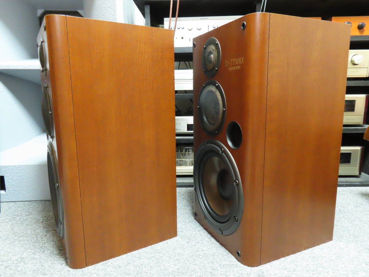 ONKYO D-77MRX Speaker System Pair Premium Technology ONKYO D-77MRX Speaker System Pair Premium Technology